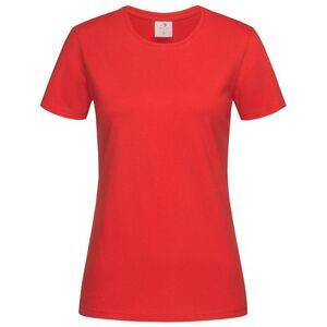 Stedman Womens/Ladies Classic Tee / Scarlet Red